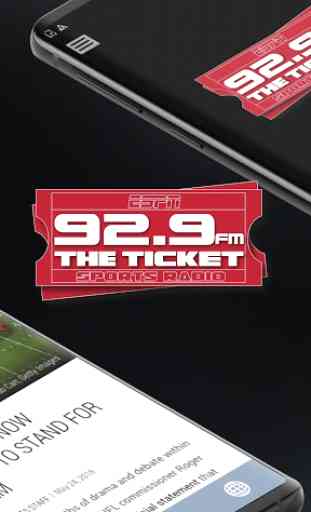 92.9 The Ticket - ESPN Sports Radio (WEZQ) 2