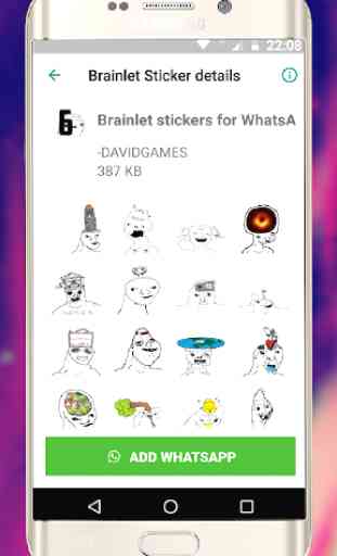 Brainlet Stickers For WhatsApp 4