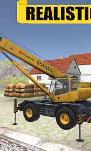 Crane and Tractor Simulation Game 1