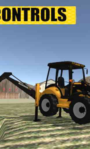 Crane and Tractor Simulation Game 4