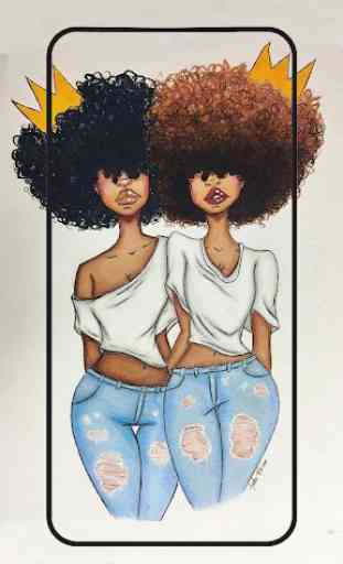 Cute black girls wallpaper melanin 4