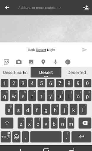 Dark Desert Night Theme Xperia 2