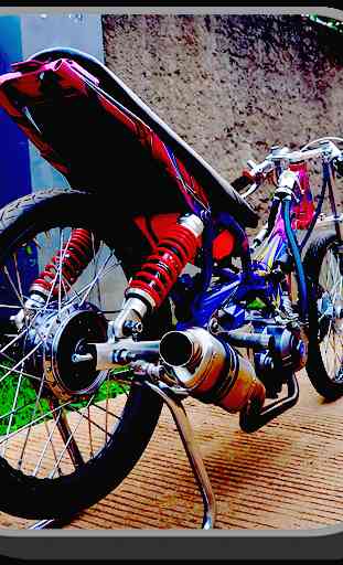 Design Motorcycle Drag Racing 1