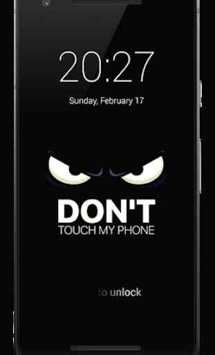 Don't Touch My Phone HD Lock Screen 1