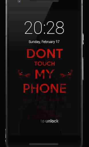 Don't Touch My Phone HD Lock Screen 2