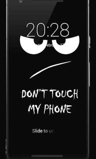 Don't Touch My Phone HD Lock Screen 3