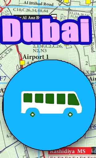 Dubai Bus Map Offline 1