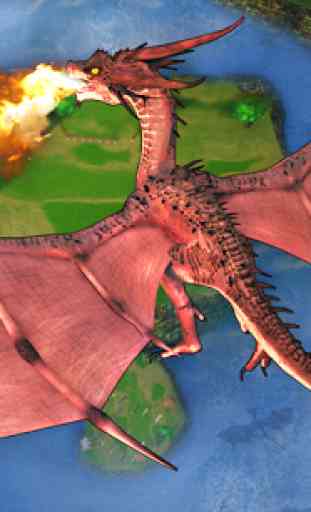 Flying Dragon Battle Simulator : City Attack 1