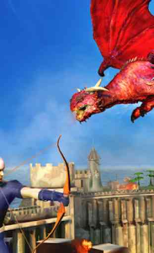 Flying Dragon Battle Simulator : City Attack 4