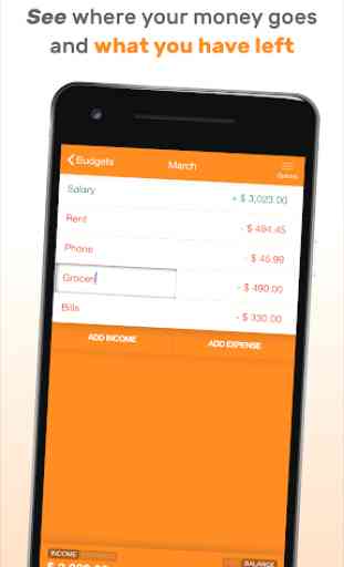Fudget: Budget and expense tracking app 3