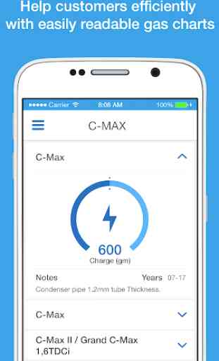 Gas Chart App - CoolDrive 3