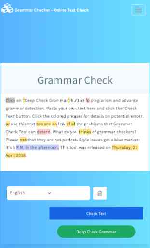 Grammar Checker - Check Grammatical Mistakes 1