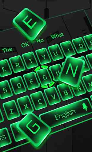 Green keyboard 2
