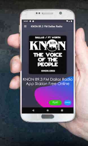 KNON 89.3 FM Dallas Radio App Station Free Online 1