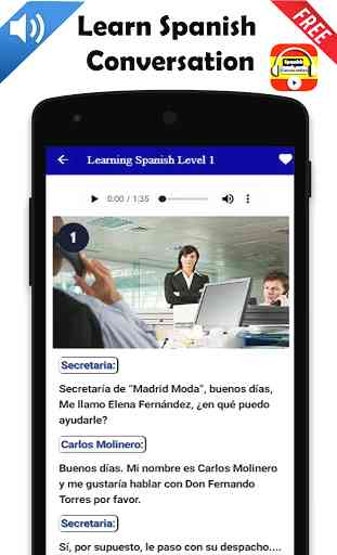 Learn Spanish Conversation 2
