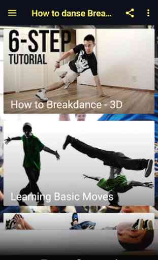 Learning the Break Dance 2