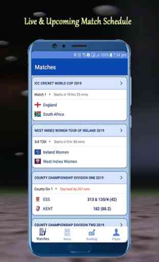 Live Cricket Score & 24/7 News 2