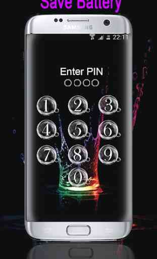 Lock screen - PIN and Pattern screen Lock 4