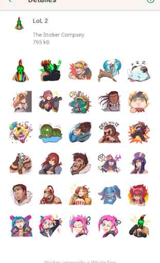 LoL Emotes for WhatsApp +400 - WAStickerApps 3
