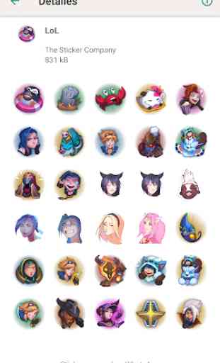 LoL Emotes for WhatsApp +400 - WAStickerApps 4