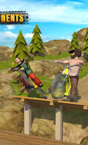 Mad Skills Dirt Track Bicycle Race- Extreme Sports 3
