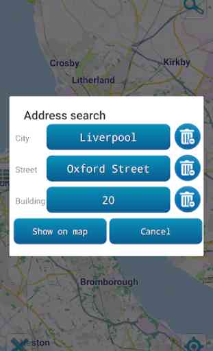 Map of Liverpool offline 3