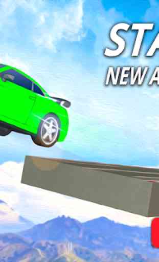 Mega Ramp Car Stunt Game – Impossible Car Stunts 2