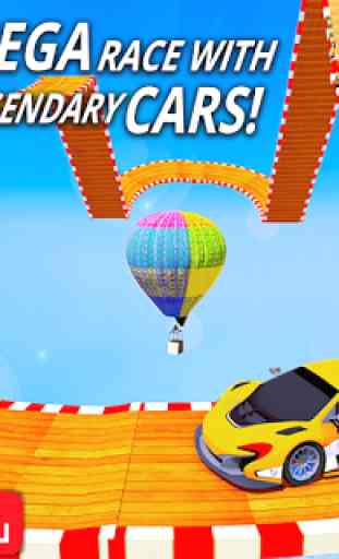 Mega Ramp Car Stunt Game – Impossible Car Stunts 4