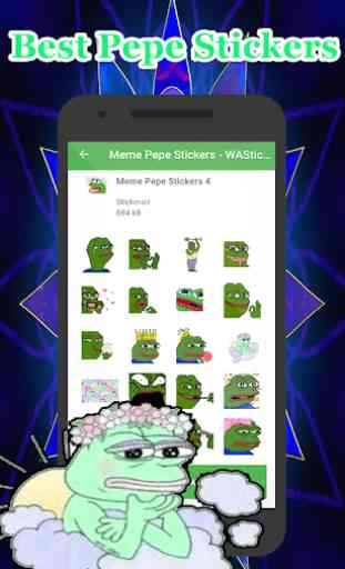 Meme Pepe Stickers - WAstickersApps 3