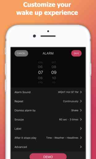 myAlarm Clock: Alarm Clock App 4