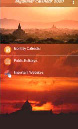 Myanmar Calendar 2020 1