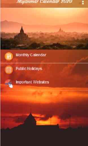 Myanmar Calendar 2020 4