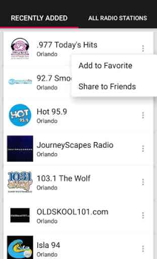 Orlando Radio Stations - Florida, USA 2