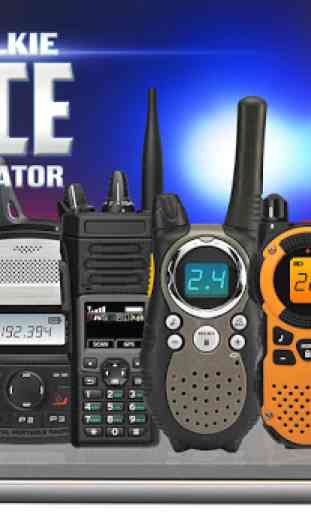 Police walkie-talkie radio sim JOKE GAME 1
