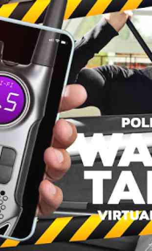 Police walkie talkie radio virtual simulator 1