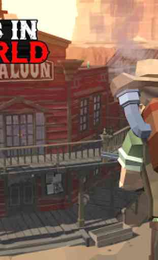Polygon Wild West Cowboy Story - Revolver gunman 1