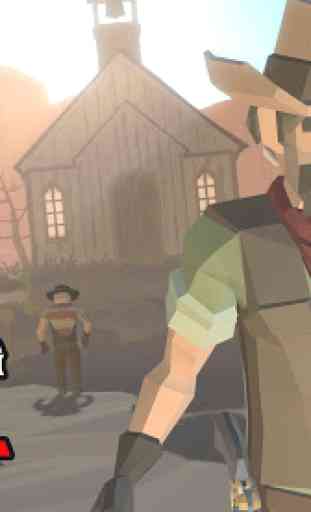 Polygon Wild West Cowboy Story - Revolver gunman 3