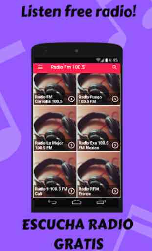 Radio Fm 100.5 Stations Free Apps Online 3
