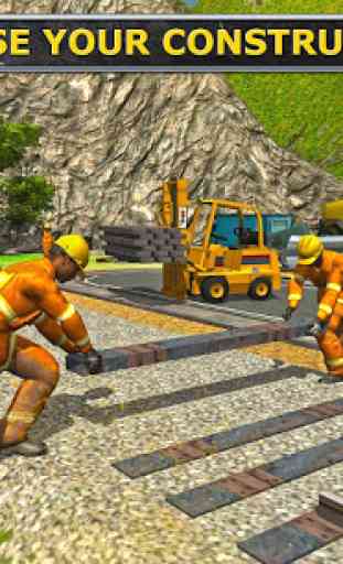 Railroad Tunnel Construction Sim: Train Games 2