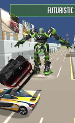 Real Robot Car battle 3