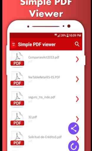 Simple PDF viewer Free 3