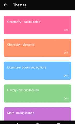 Swipe & Learn: geography, chemistry, history 2