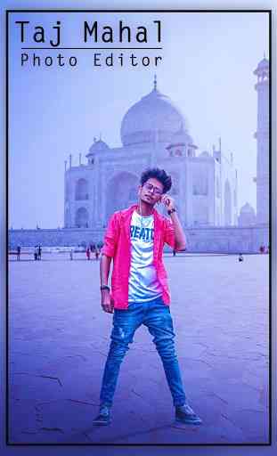 Taj Mahal Photo Editor 3