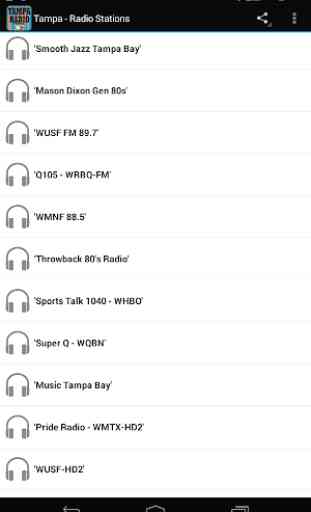 Tampa - Radio Stations 2