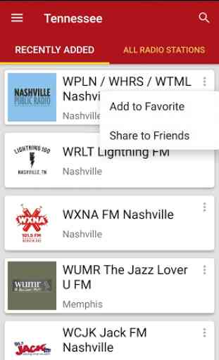 Tennessee Radio Stations 1