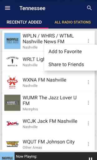 Tennessee Radio Stations - USA 2