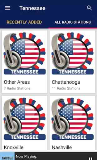 Tennessee Radio Stations - USA 4