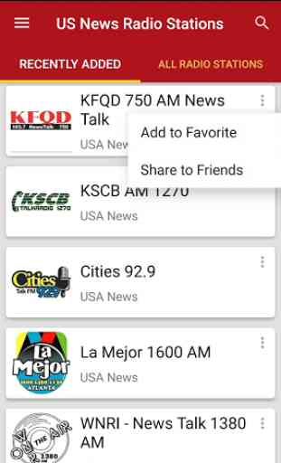 USA News Radio Stations - United States 2