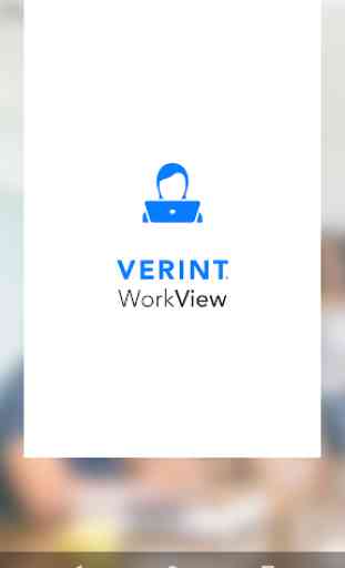 Verint WorkView 1