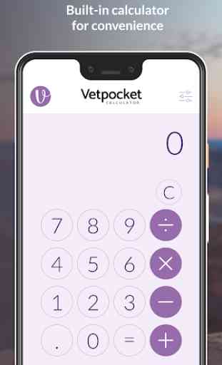 Vetpocket Calculator 4